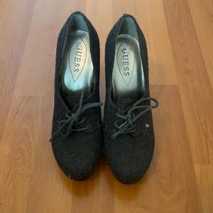 Guess Lace Up Booties